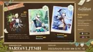 A working redemption code (Image via HoYoverse)